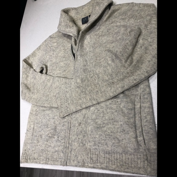 A/X Shawl Zip Sweater - Picture 2 of 4